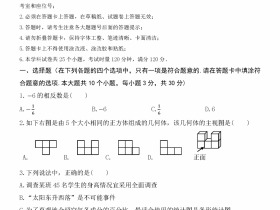 湖南长沙中考数学试卷真题2022(高清无错完整版)及逐题解答